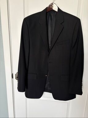 Michael Kors Classic Men's Black Sport Coat Blazer - Tailored Formal Jacket